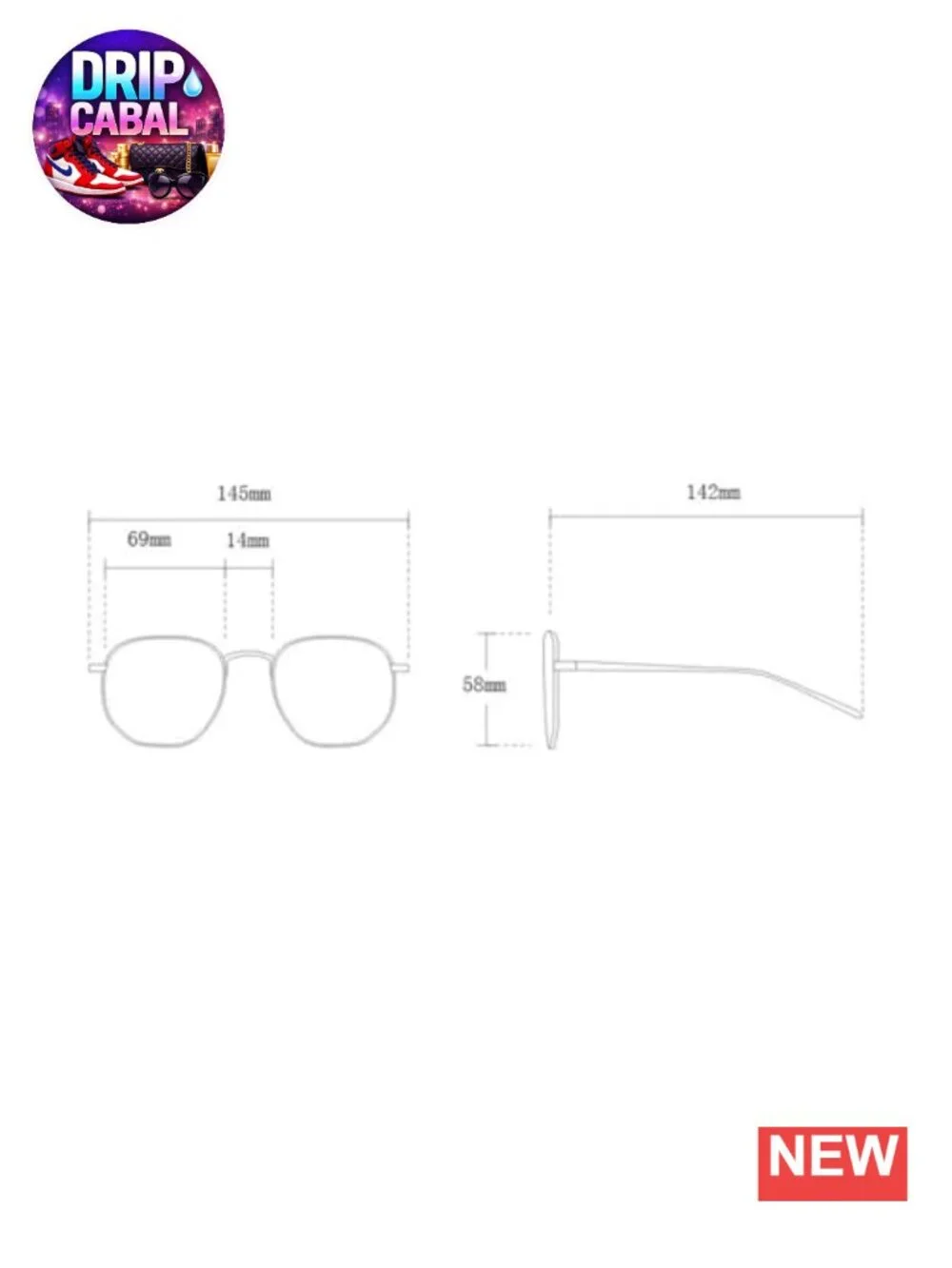 Oversized Square Sunglasses for Women Men - Retro Flat Top Shield Frame UV